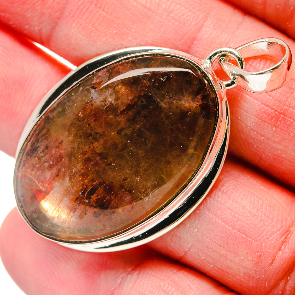Sunstone Pendants handcrafted by Anasilvercos - PD18220