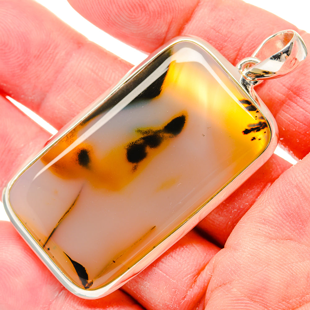 Montana Agate Pendants handcrafted by Anasilvercos - PD18242