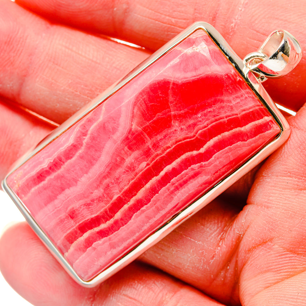 Rhodochrosite Pendants handcrafted by Anasilvercos - PD18243