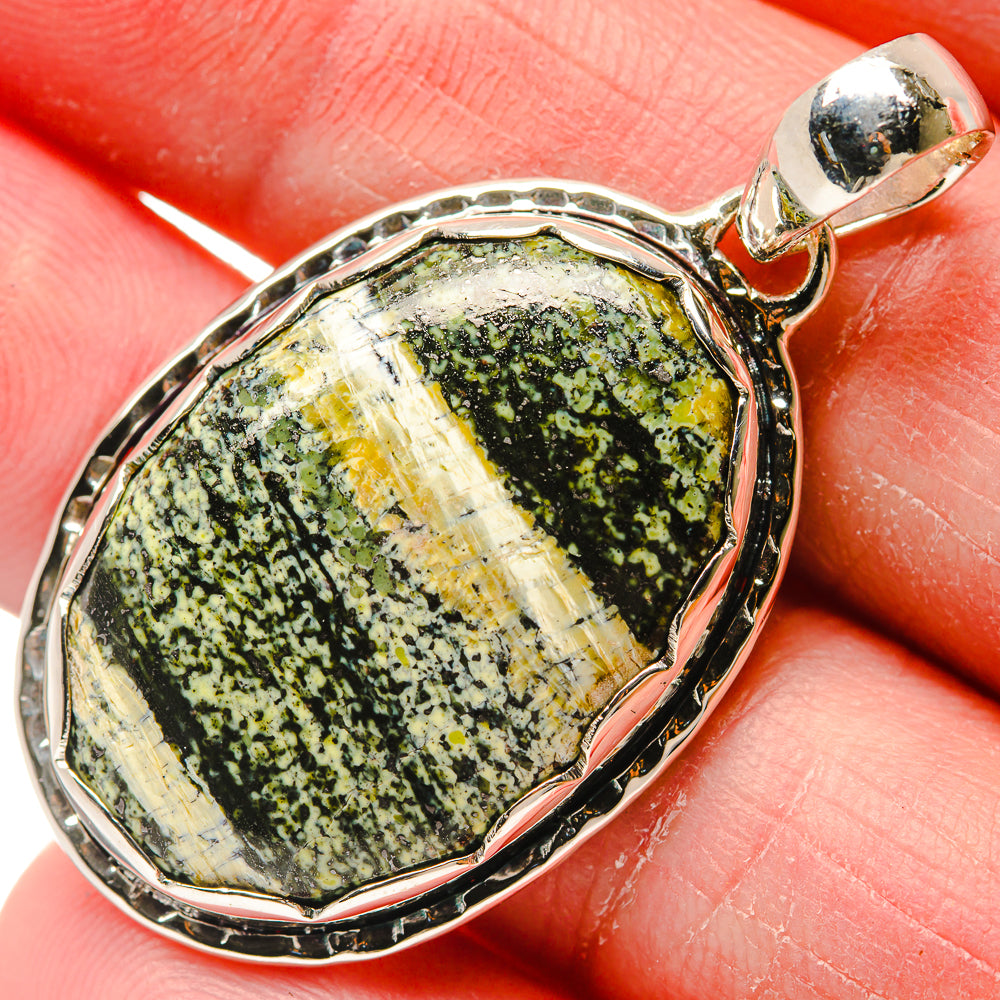 Ocean Jasper Pendants handcrafted by Anasilvercos - PD18252