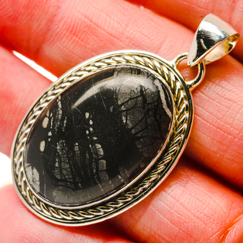 Picasso Jasper Pendants handcrafted by Anasilvercos - PD18372