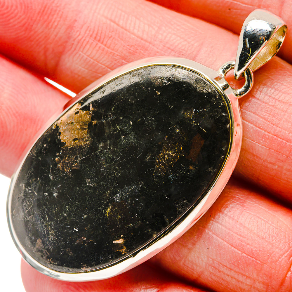 Larvikite Pendants handcrafted by Anasilvercos - PD18389