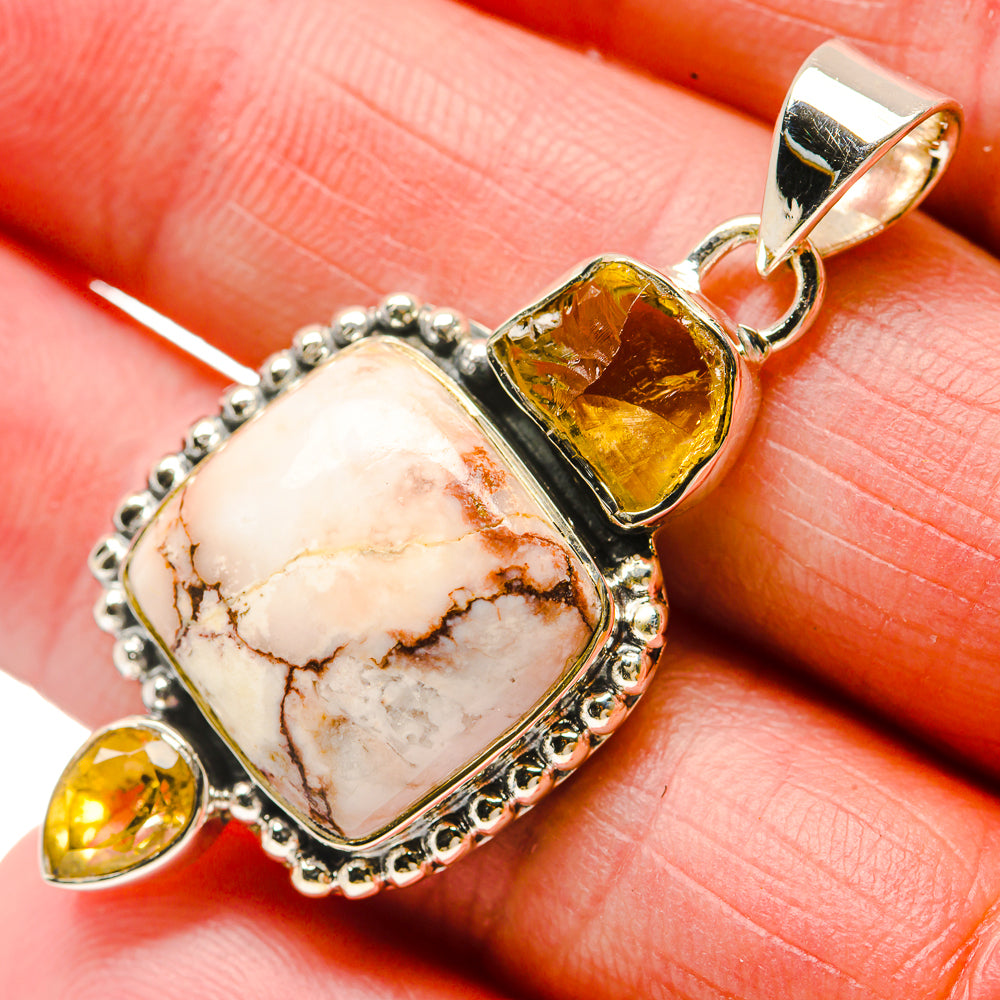 Wild Horse Jasper Pendants handcrafted by Anasilvercos - PD18396
