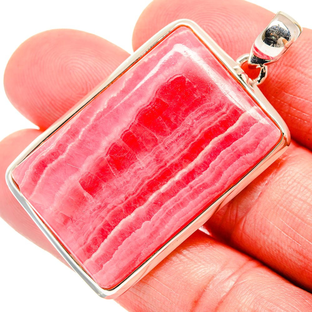 Rhodochrosite Pendants handcrafted by Anasilvercos - PD18409