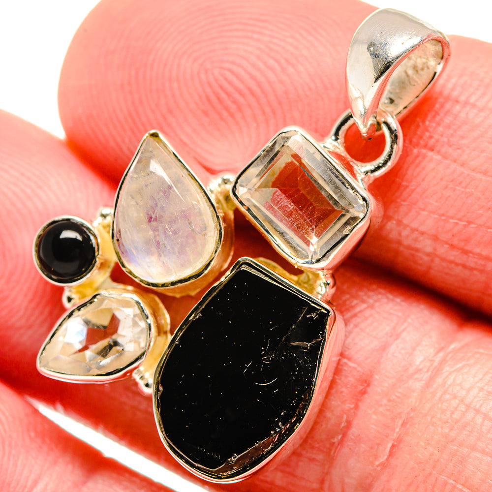 Shungite Pendants handcrafted by Anasilvercos - PD18457