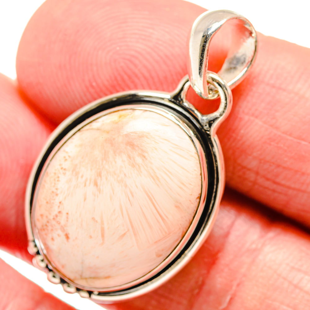 Scolecite Pendants handcrafted by Anasilvercos - PD18474