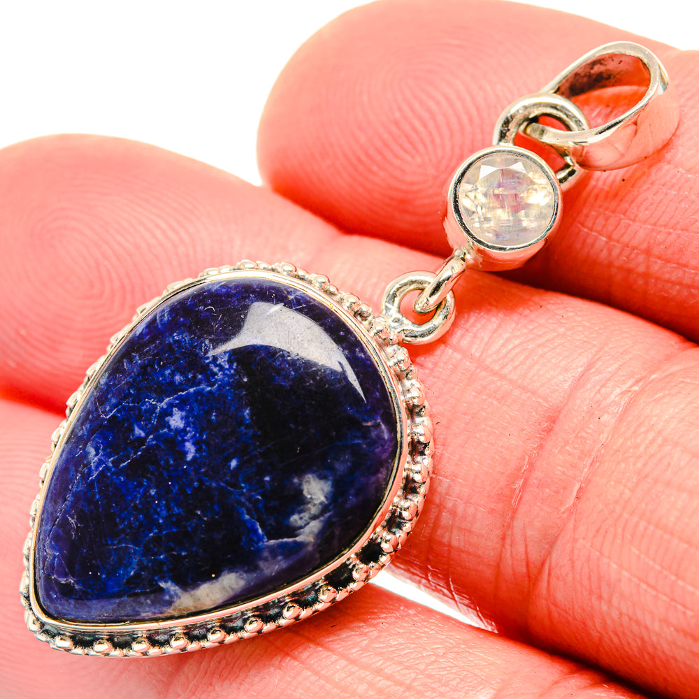 Sodalite Pendants handcrafted by Anasilvercos - PD18485