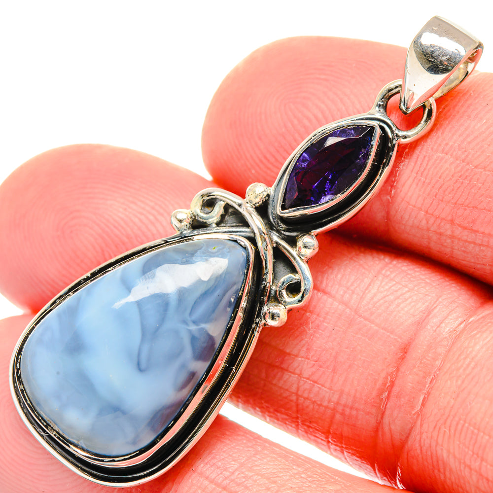 Owyhee Opal Pendants handcrafted by Anasilvercos - PD18503
