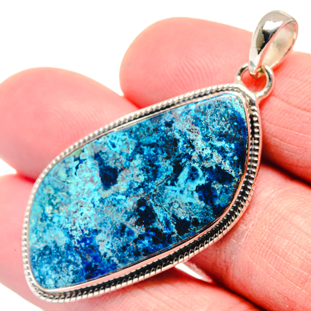 Shattuckite Pendants handcrafted by Anasilvercos - PD18526