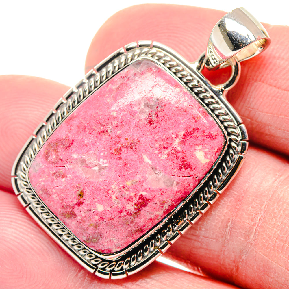 Thulite Pendants handcrafted by Anasilvercos - PD18536
