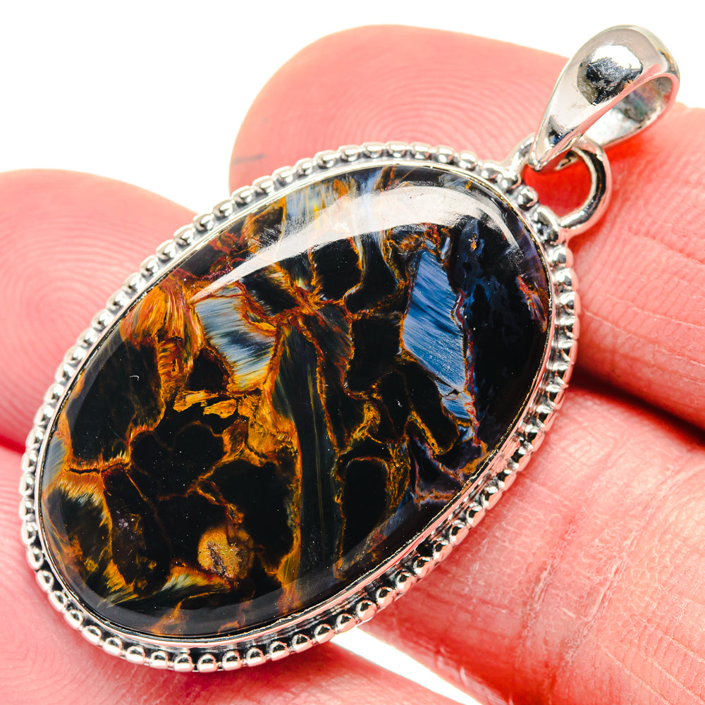 Pietersite Pendants handcrafted by Anasilvercos - PD18537