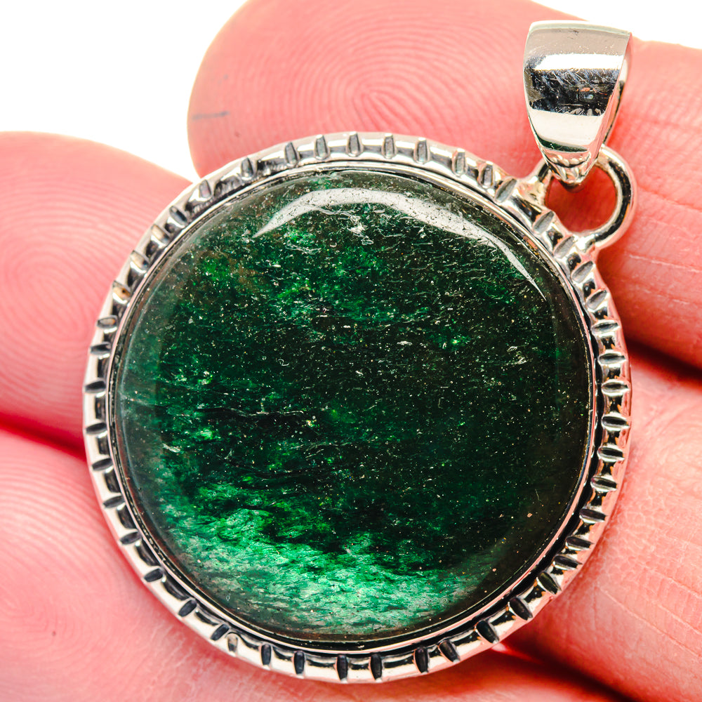 Green Aventurine Pendants handcrafted by Anasilvercos - PD18547