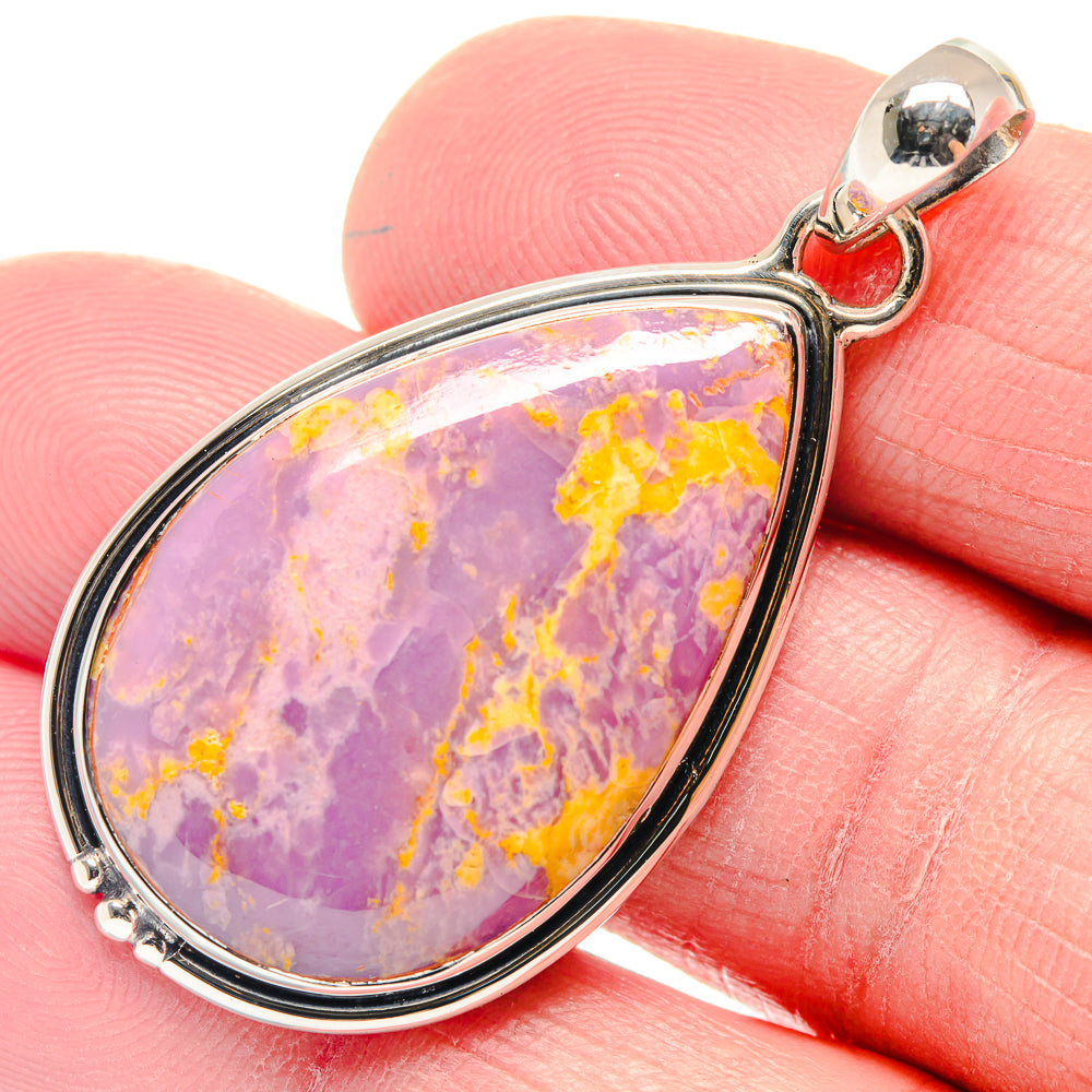 Phosphosiderite Pendants handcrafted by Anasilvercos - PD18548