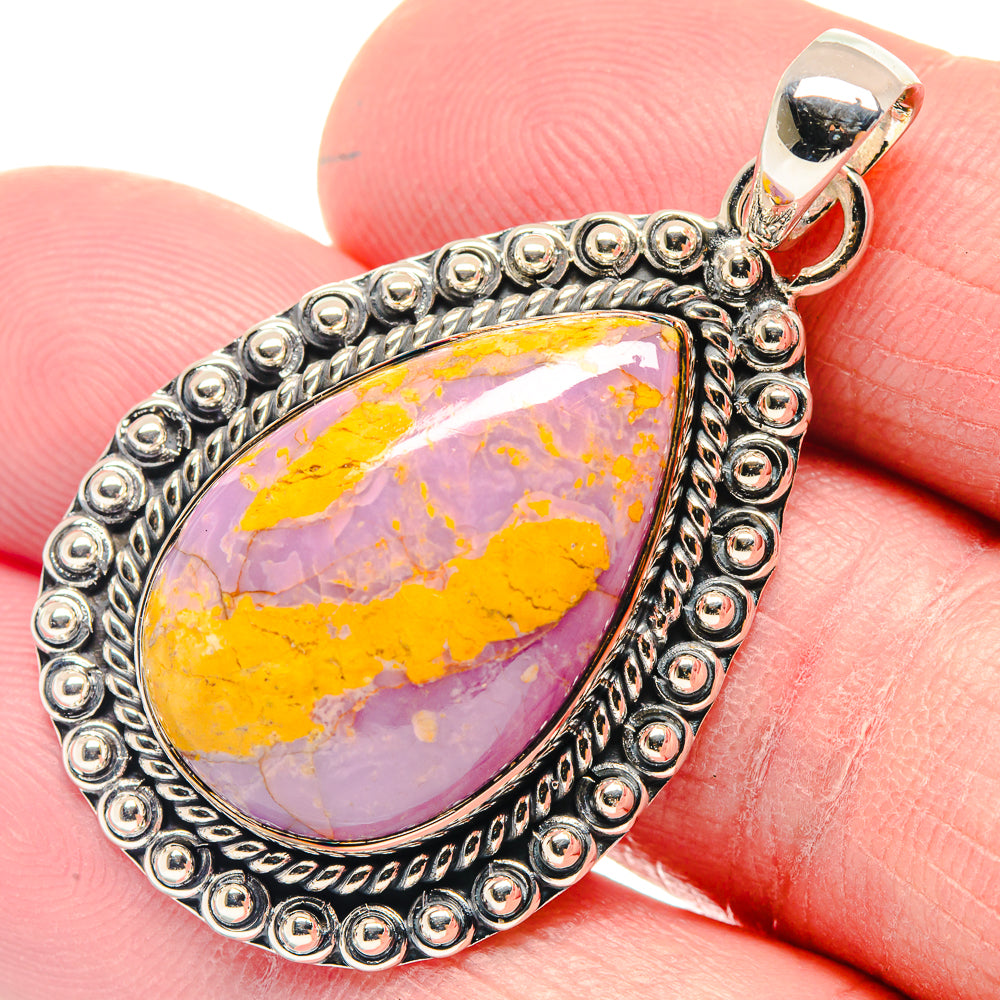 Phosphosiderite Pendants handcrafted by Anasilvercos - PD18549