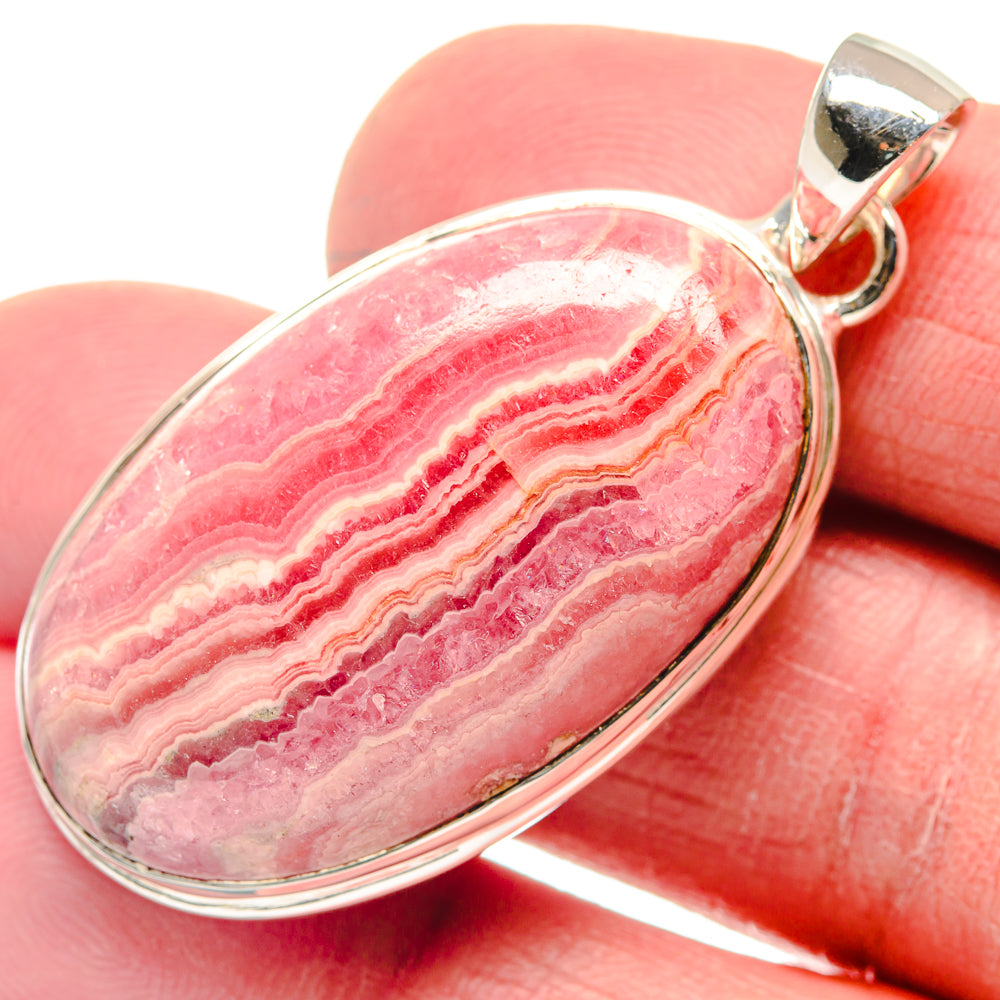 Rhodochrosite Pendants handcrafted by Anasilvercos - PD18552
