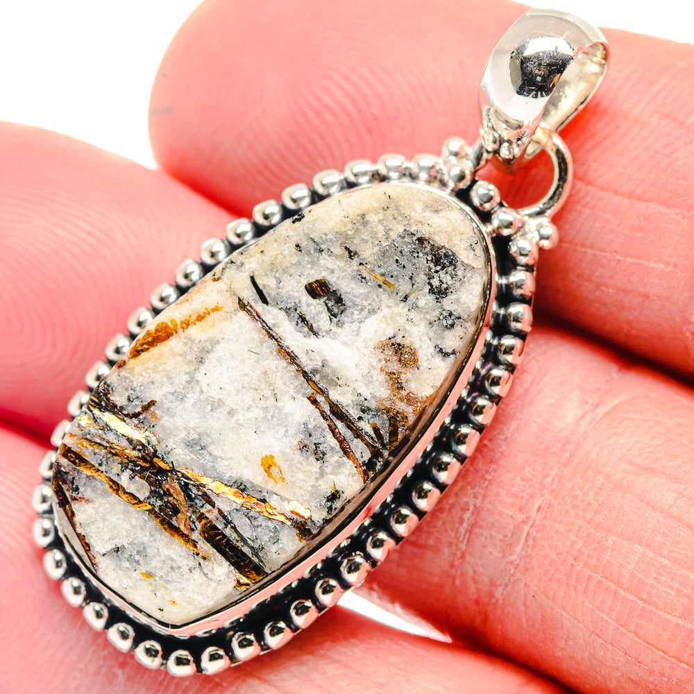Astrophyllite Pendants handcrafted by Anasilvercos - PD18556