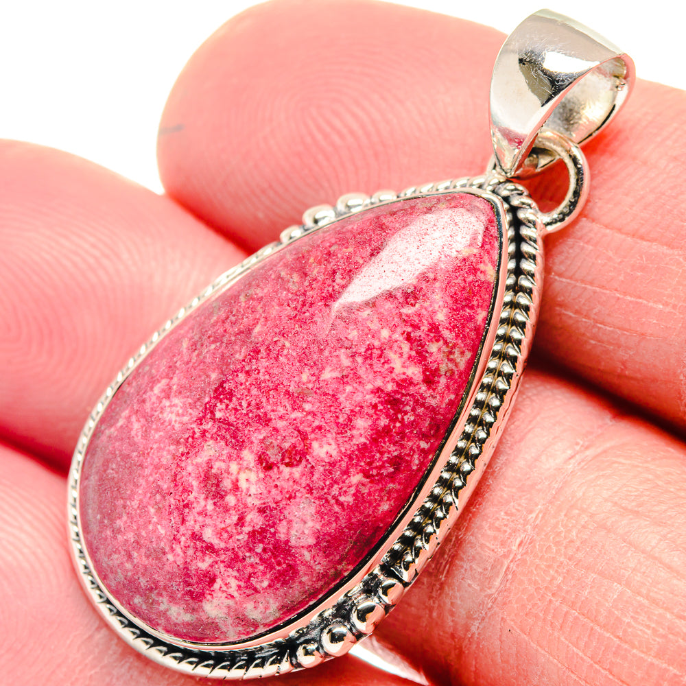 Thulite Pendants handcrafted by Anasilvercos - PD18557