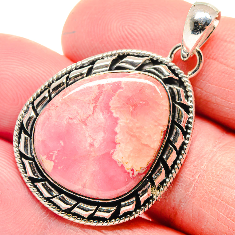 Rhodochrosite Pendants handcrafted by Anasilvercos - PD18565