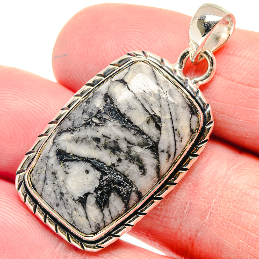 Pinolith Jasper Pendants handcrafted by Anasilvercos - PD18569