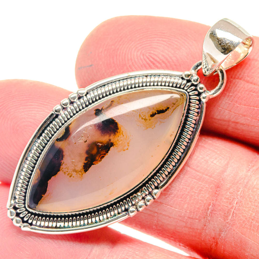 Montana Agate Pendants handcrafted by Anasilvercos - PD18580