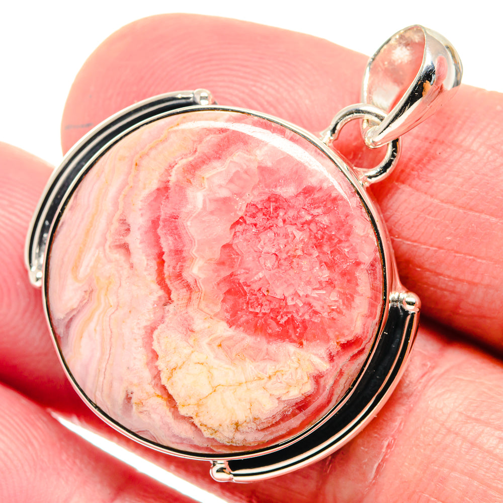 Rhodochrosite Pendants handcrafted by Anasilvercos - PD18603