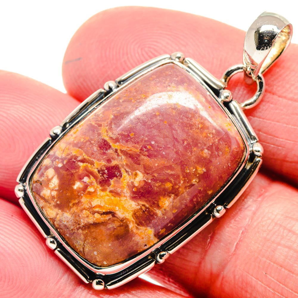Phosphosiderite Pendants handcrafted by Anasilvercos - PD18609