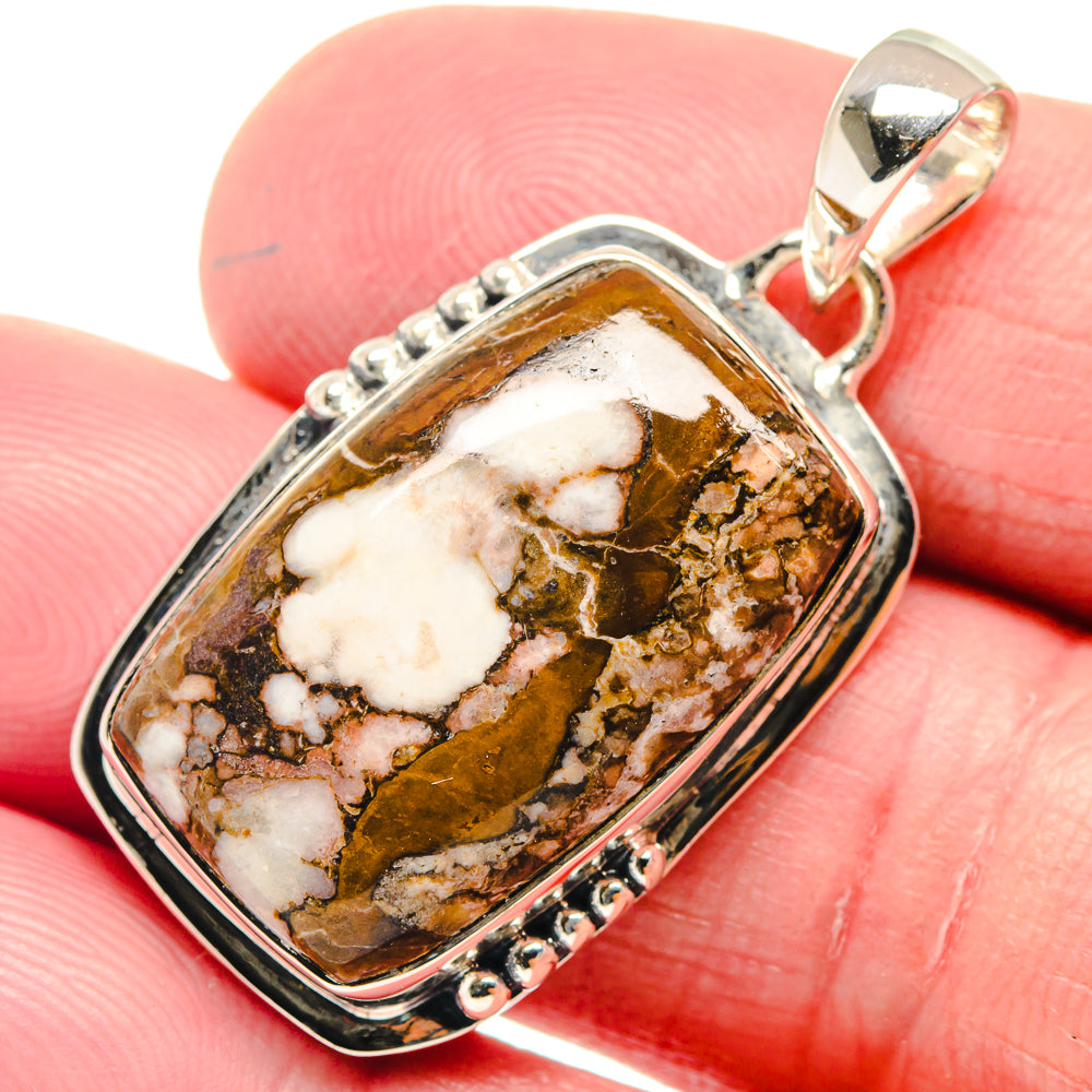 Wild Horse Jasper Pendants handcrafted by Anasilvercos - PD18615