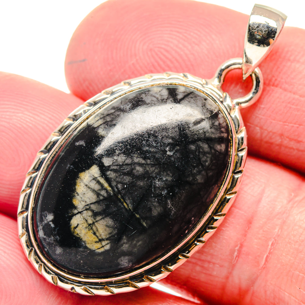 Picasso Jasper Pendants handcrafted by Anasilvercos - PD18616