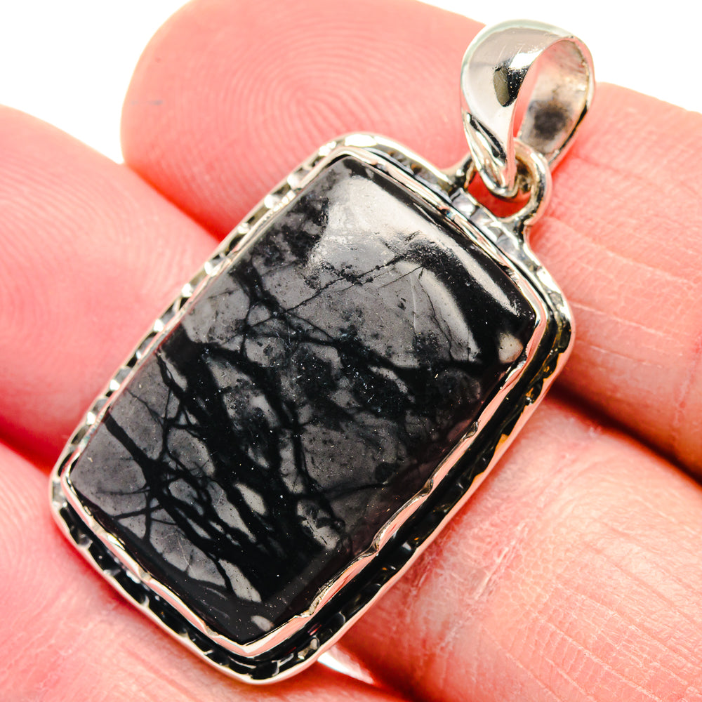 Picasso Jasper Pendants handcrafted by Anasilvercos - PD18679