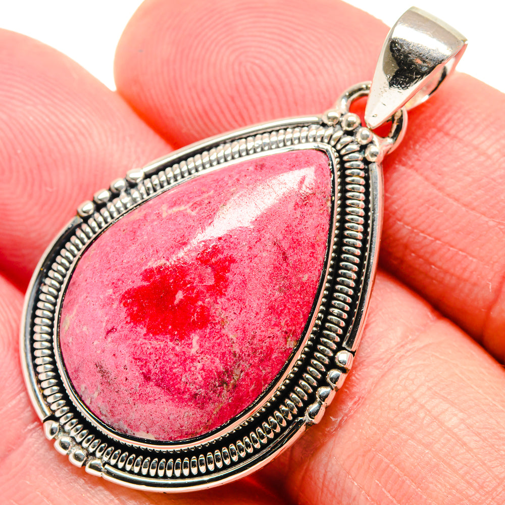 Thulite Pendants handcrafted by Anasilvercos - PD18682