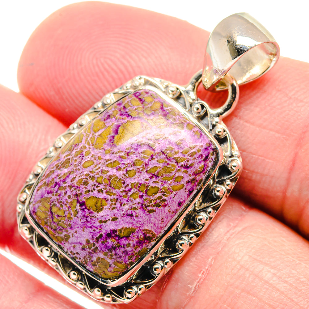 Stichtite Pendants handcrafted by Anasilvercos - PD18704