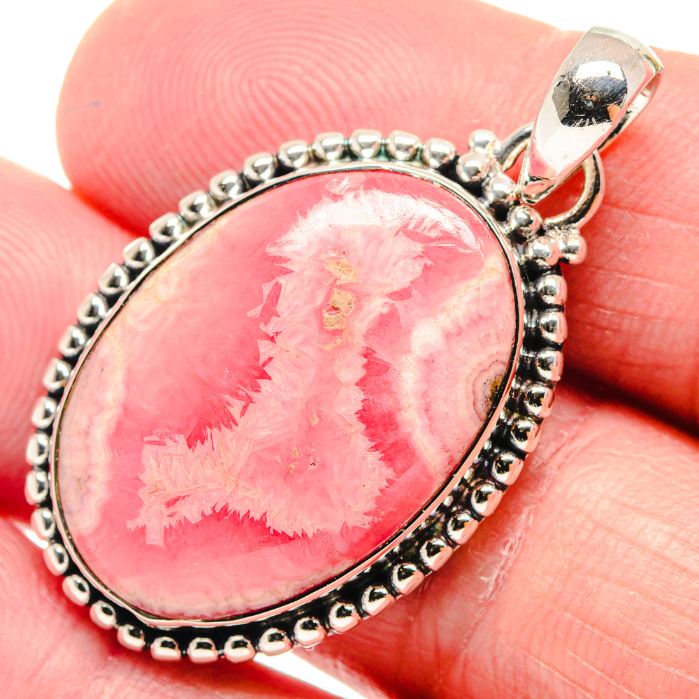 Rhodochrosite Pendants handcrafted by Anasilvercos - PD18706
