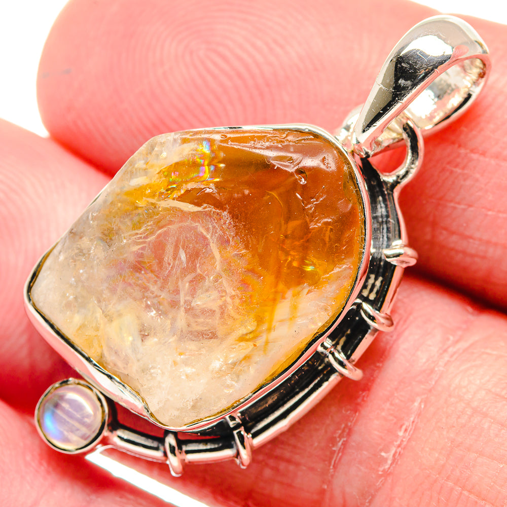 Citrine Pendants handcrafted by Anasilvercos - PD18737