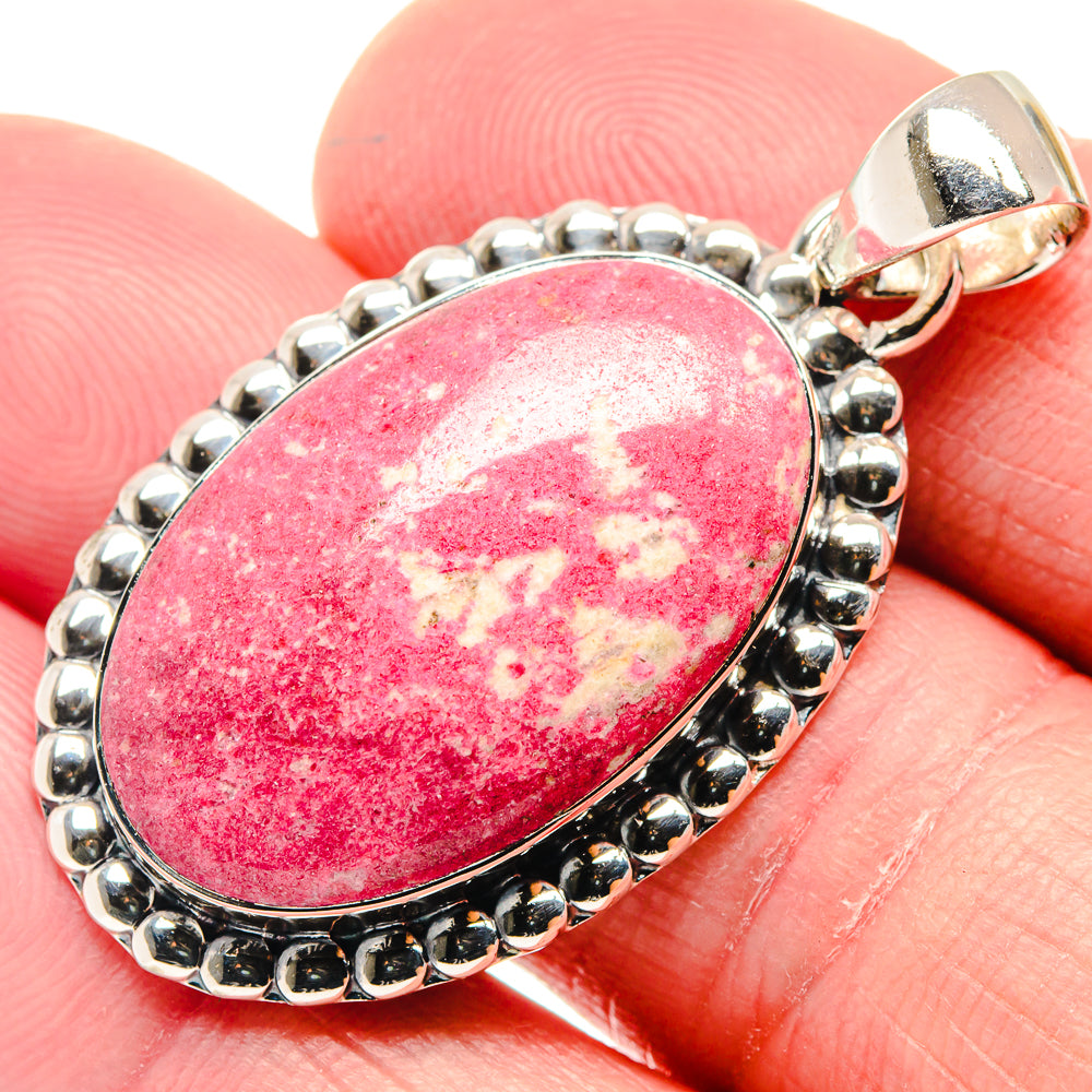 Thulite Pendants handcrafted by Anasilvercos - PD18741