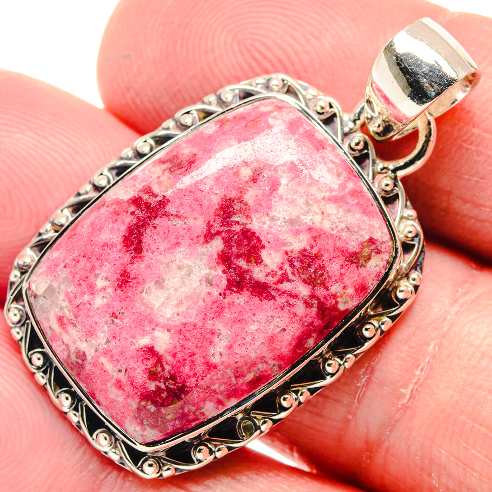 Thulite Pendants handcrafted by Anasilvercos - PD18744