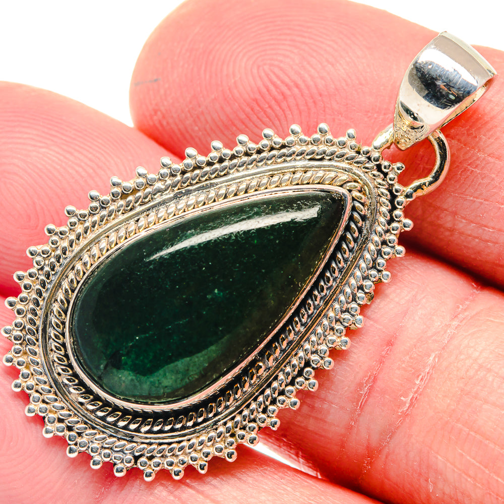 Green Aventurine Pendants handcrafted by Anasilvercos - PD18745