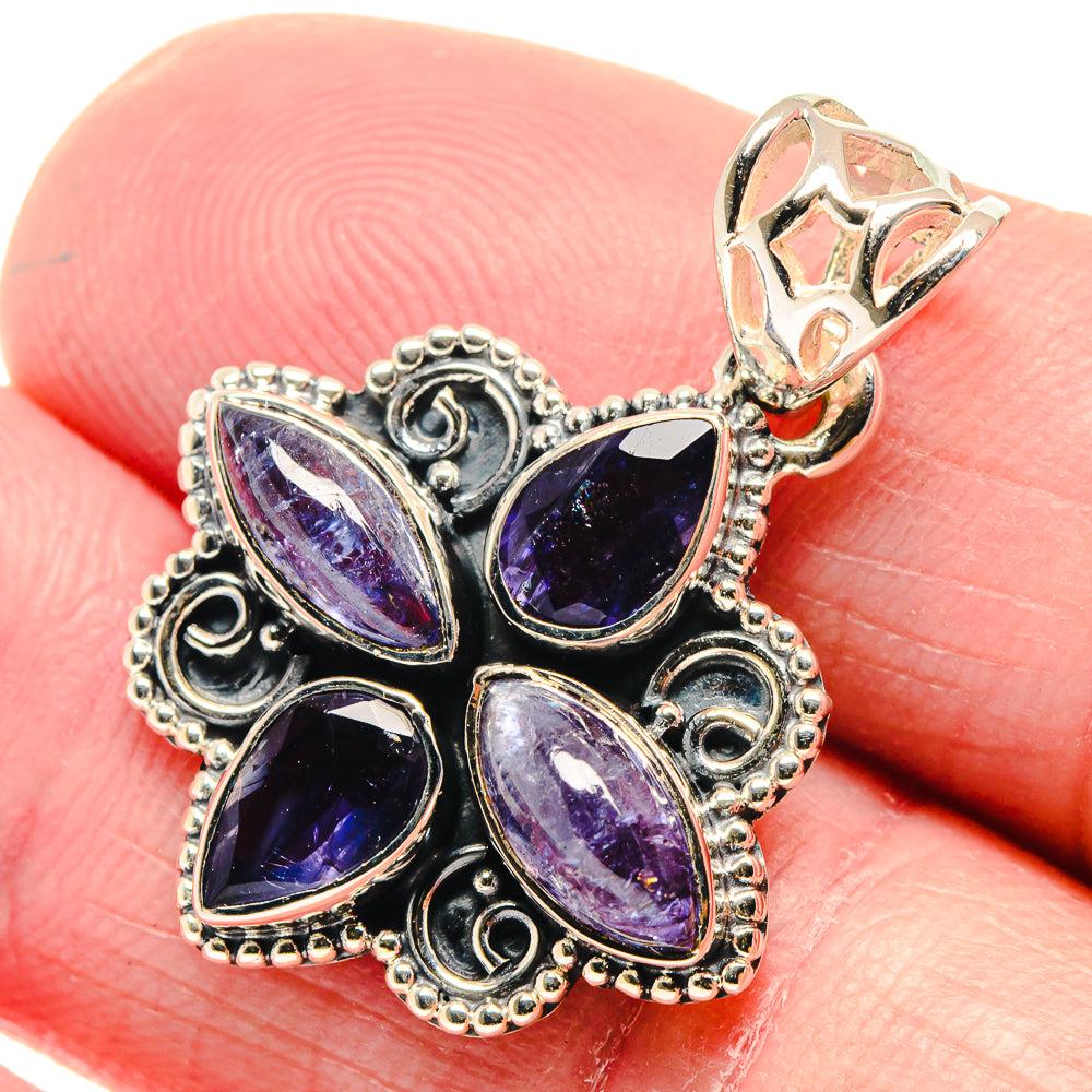 Tanzanite Pendants handcrafted by Anasilvercos - PD18761