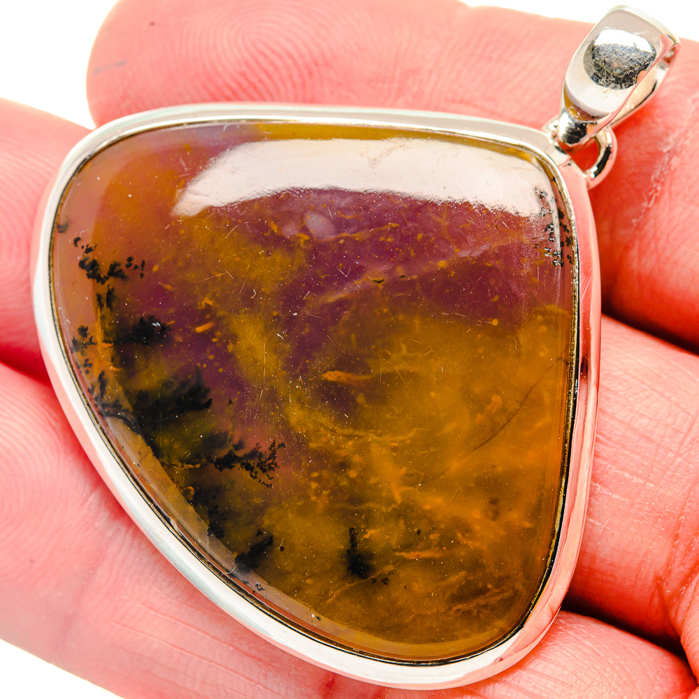 Montana Agate Pendants handcrafted by Anasilvercos - PD18787