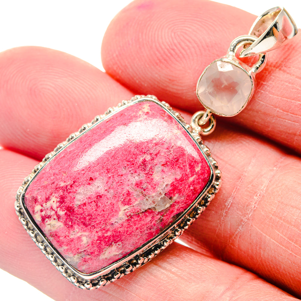 Thulite Pendants handcrafted by Anasilvercos - PD18812