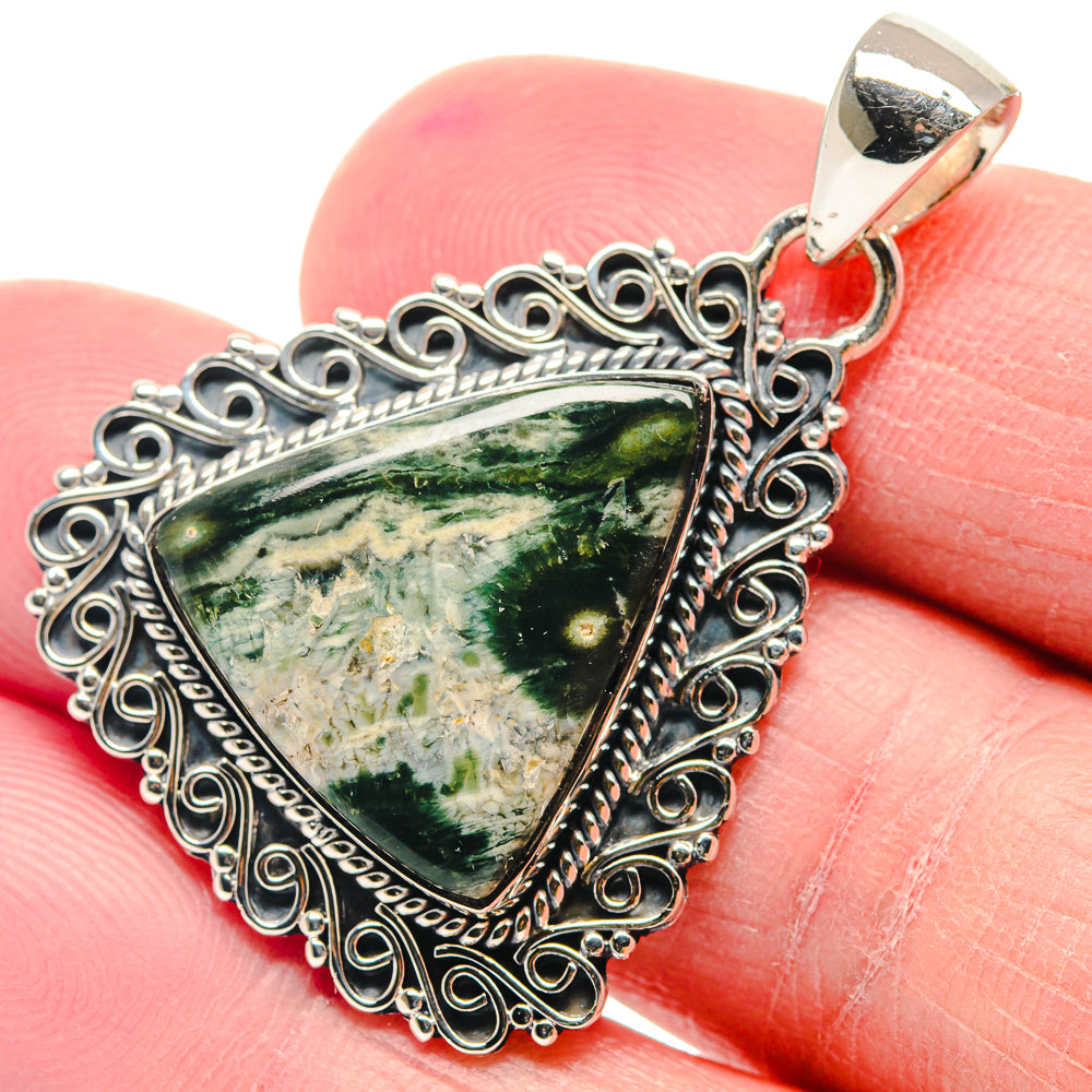 Ocean Jasper Pendants handcrafted by Anasilvercos - PD18821