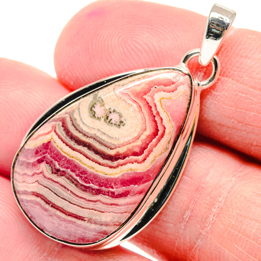 Rhodochrosite Pendants handcrafted by Anasilvercos - PD18822