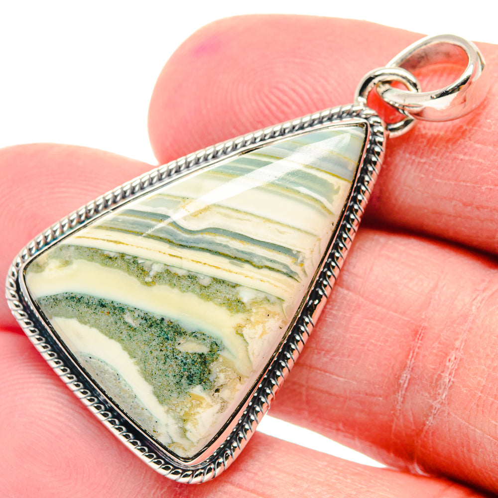 Ocean Jasper Pendants handcrafted by Anasilvercos - PD18837