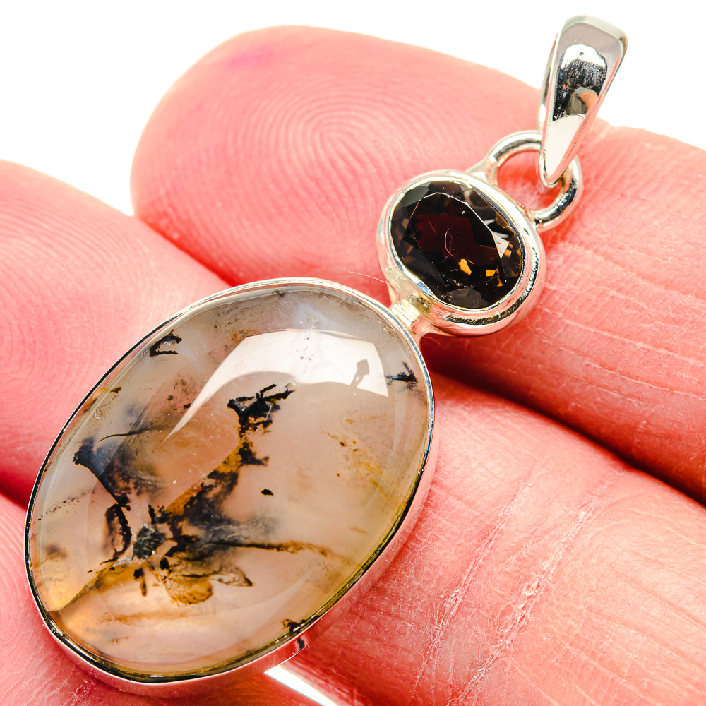 Montana Agate Pendants handcrafted by Anasilvercos - PD18844