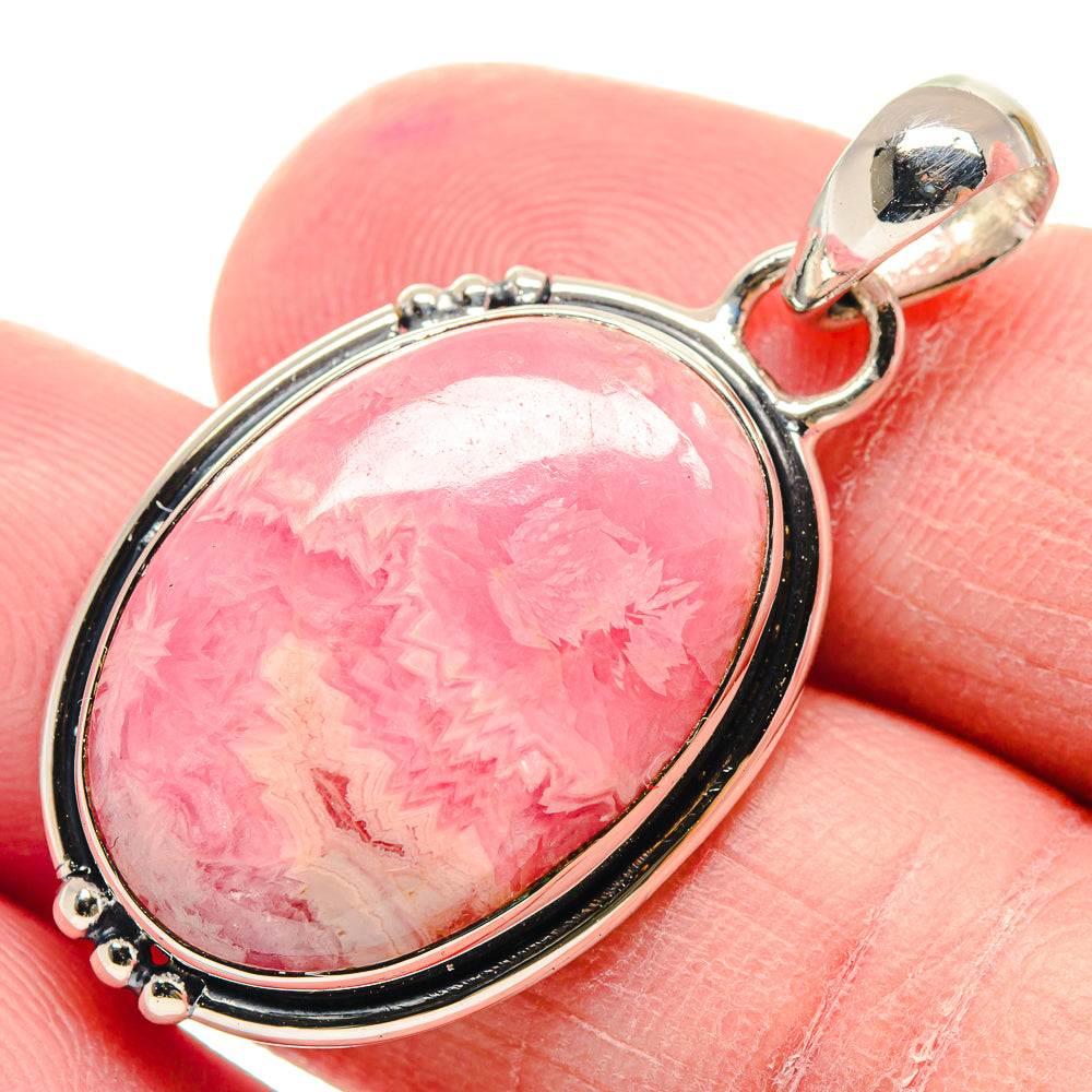 Rhodochrosite Pendants handcrafted by Anasilvercos - PD18882