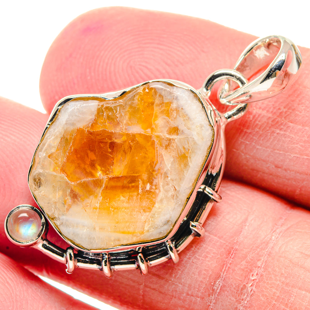 Citrine Pendants handcrafted by Anasilvercos - PD18883