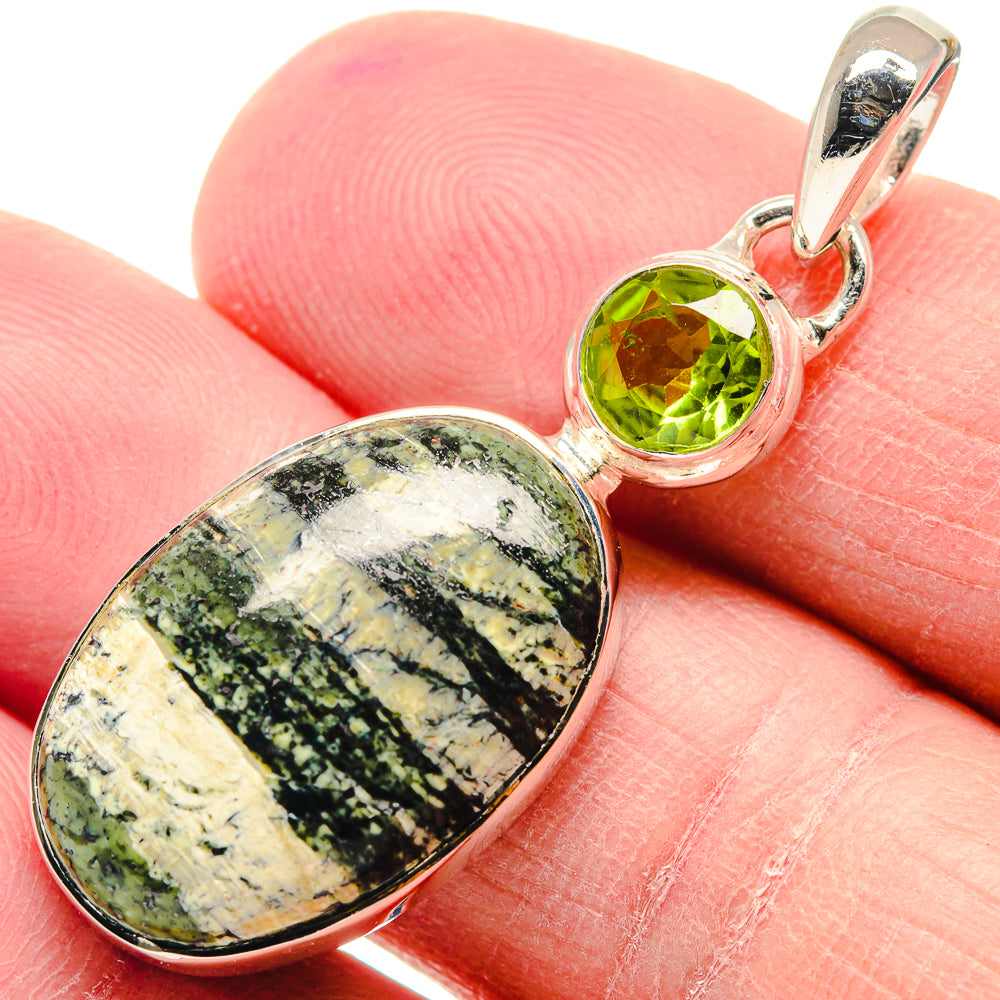 Lizard Jasper Pendants handcrafted by Anasilvercos - PD18887