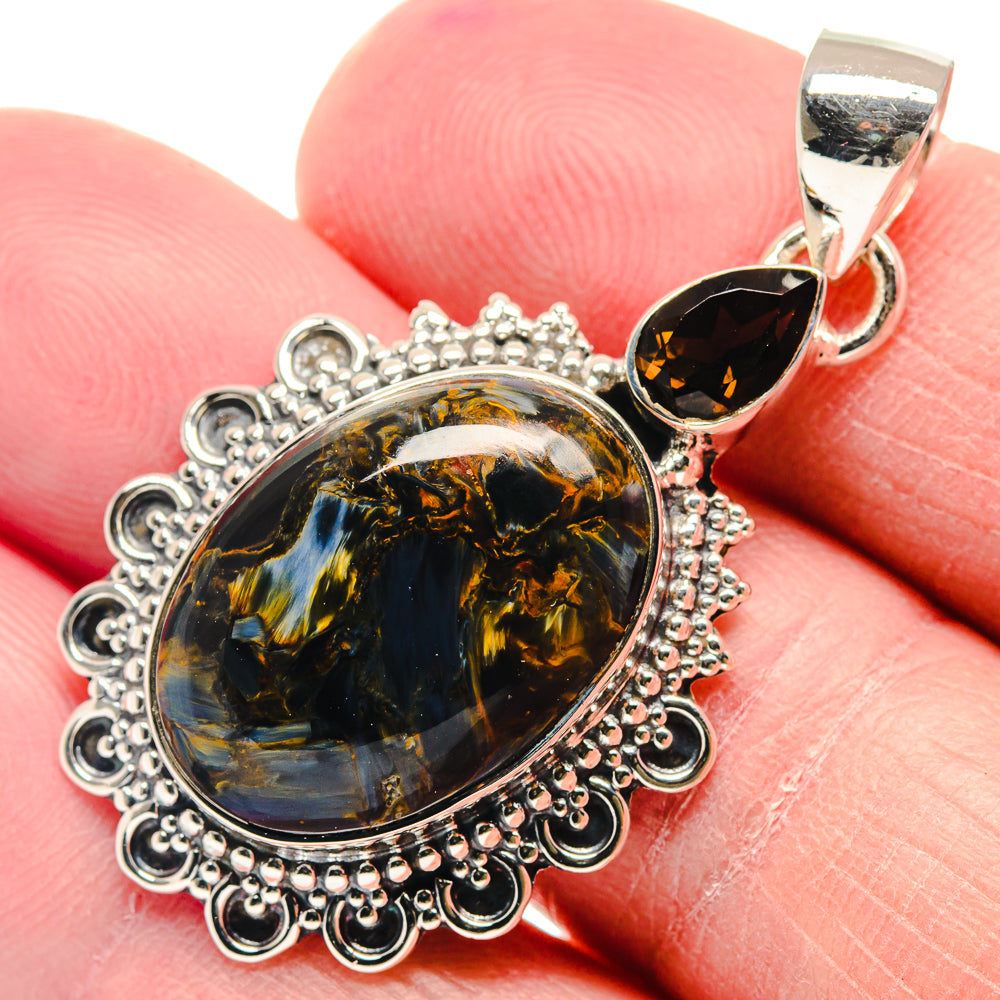 Pietersite Pendants handcrafted by Anasilvercos - PD18891