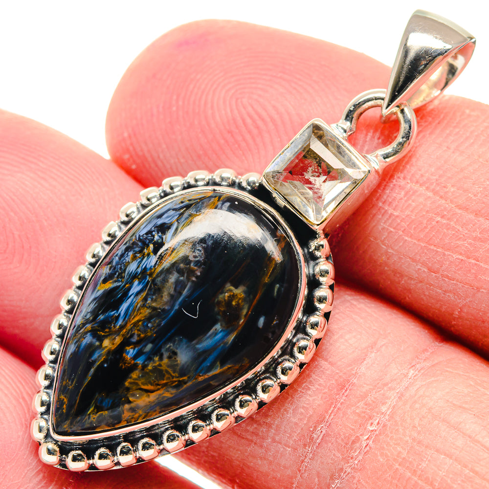 Pietersite Pendants handcrafted by Anasilvercos - PD18897