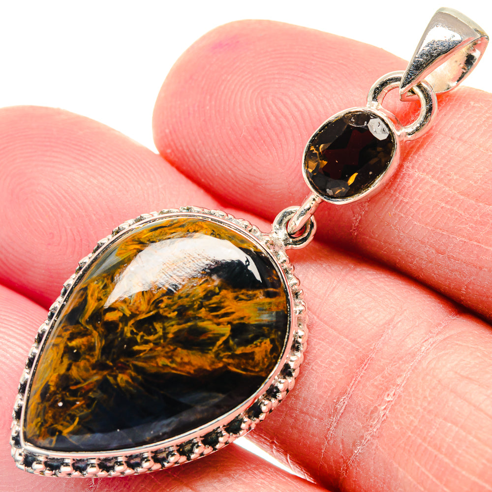 Pietersite Pendants handcrafted by Anasilvercos - PD18900