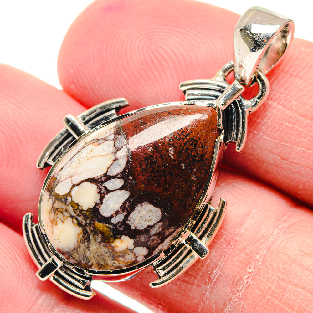 Wild Horse Jasper Pendants handcrafted by Anasilvercos - PD18902